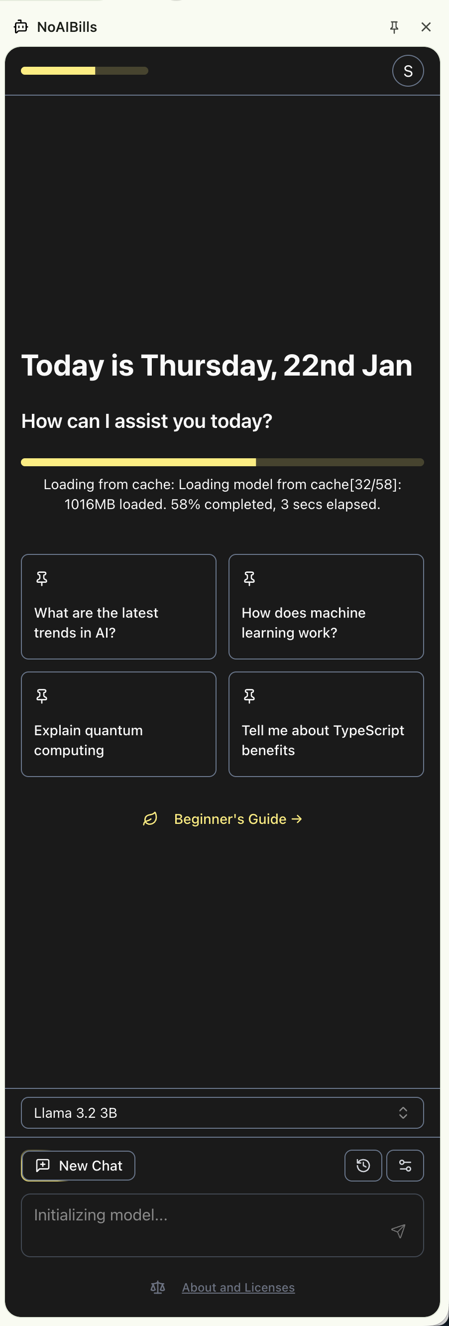 NoAIBills Chrome Extension